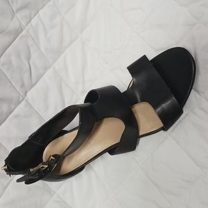 Liz Claiborne sexy strappy heels with zippers on heels